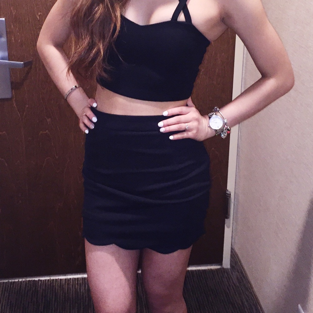 Tobi Black Mini Skirt